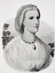 Lady Isabel Burton als Braut, aus 